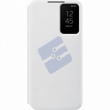 Samsung SM-S906B Galaxy S22 Plus Smart Clear View Cover - EF-ZS906CWEGEE - White