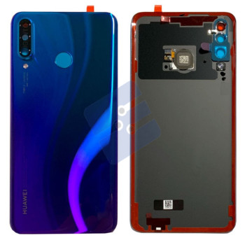 Huawei P30 Lite (MAR-LX1M)/P30 Lite New Edition (MAR-L21BX) Vitre Arrière 02352RPY Blue