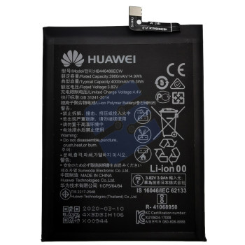Huawei P Smart Pro (STK-L21)/P Smart Z (STK-LX1)/Honor 9X (STK-LX1)/P20 Lite (2019) (GLK-LX1) Batterie - HB446486ECW 4000 mAh