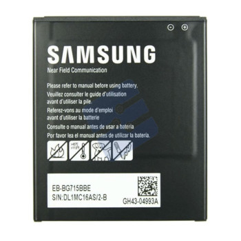 Samsung SM-G715F Galaxy Xcover Pro Batterie - EB-BG715BBE - 4050mAh - GH43-04993A