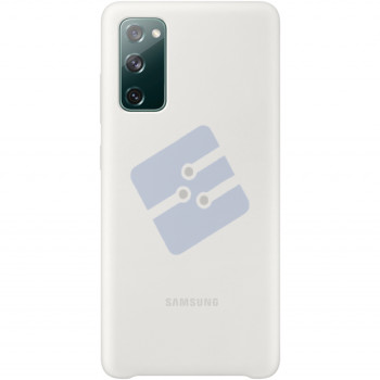 Samsung SM-G780F Galaxy S20 Fan Edition 4G/SM-G781B Galaxy S20 Fan Edition 5G Silicone Cover - EF-PG780TWEGEU - White