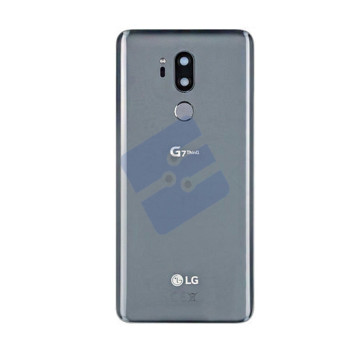 LG G7 ThinQ (G710EM) Vitre Arrière Incl. Fingerprint Sensor ACQ90241013 Silver