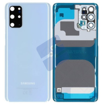 Samsung G985F Galaxy S20 Plus/G986F Galaxy S20 Plus 5G Vitre Arrière GH82-22032D/GH82-21634D Cloud Blue