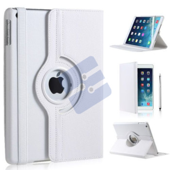 Apple iPad Mini 2/iPad Mini 3 - Etui Rabat Portefeuille - 360 Degrees - White