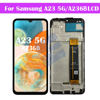 Samsung SM-A236B Galaxy A23 5G LCD Display + Touchscreen + Frame - (OEM ORIGINAL) - Black