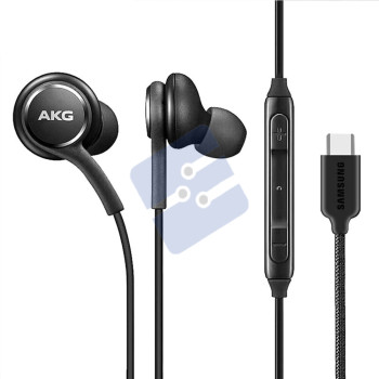 Samsung AKG Type-C In-Ear Earphones - EO-IC100BBEGEU/GP-OAU021AMDBW - Bulk Original - Black