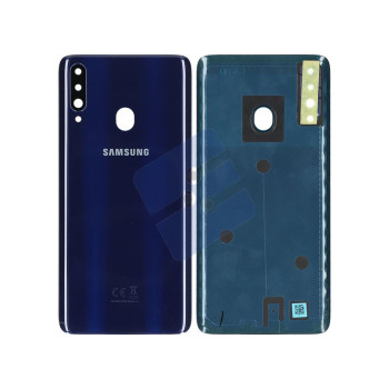 Samsung SM-A207F Galaxy A20s Vitre Arrière - GH81-19447A - Blue