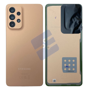Samsung SM-A336B Galaxy A33 5G Vitre Arrière - GH82-28042D - Peach
