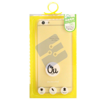 Oucase Apple iPhone 6G/iPhone 6S Coque en Silicone - Lovely Fruit Series Gold
