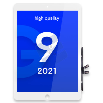 Apple iPad 9 (10.2) - 2021 Tactile - High Quality - White