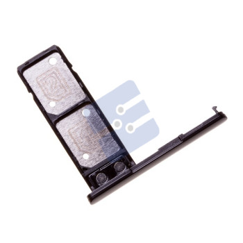 Sony Xperia L2 (H3311) Simcard holder + Memorycard Holder (Dual-SIM) A/405-81040-0001 Black