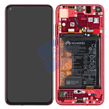 Huawei Honor View 20 (PCT-L29) Ecran Complet Incl. Battery and Parts 02352JKR Red