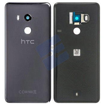 HTC U11+ Vitre Arrière - incl. Camera Lens - 74H03462-03M - Ceramic Black