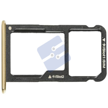 Huawei P9 Lite Simcard holder + Memorycard Holder 51661ACP Gold