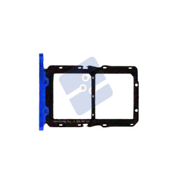 Huawei Nova 5T (YAL-L21)/Honor 20 (YAL-L21) Simcard holder + Memorycard Holder 51661MKM Blue