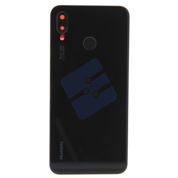 Huawei P20 Lite (ANE-LX1) Vitre Arrière With Camera Lens and Fingerprint Sensor  02351VPT/02351VNT  Black