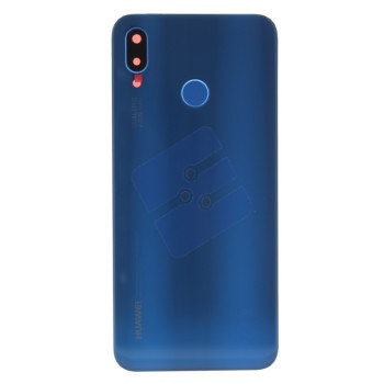Huawei P20 Lite (ANE-LX1) Vitre Arrière With Camera Lens and Fingerprint Sensor 02351VTV/02351VNU Blue