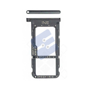 Huawei P Smart+ (INE-LX1) Simcard holder 51661JUE Black
