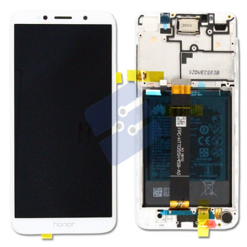 Huawei Y5 (2018)/Y5 Prime (2018) (DRA-LX2) Ecran Complet Incl. Battery and Parts 02351XHT White