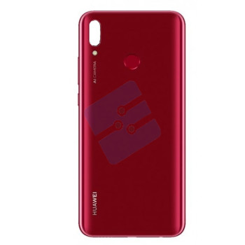 Huawei Y9 (2019) (JKM-LX1) Vitre Arrière 02352MTF Red
