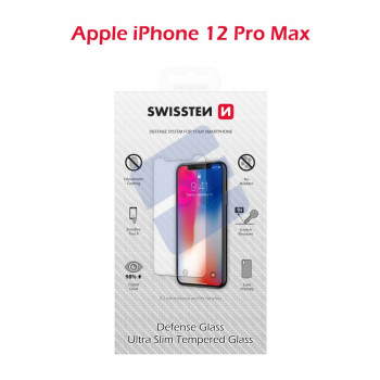 Swissten iPhone 12 Pro Max Verre Trempé - 74517873 - 9H / 2.5D