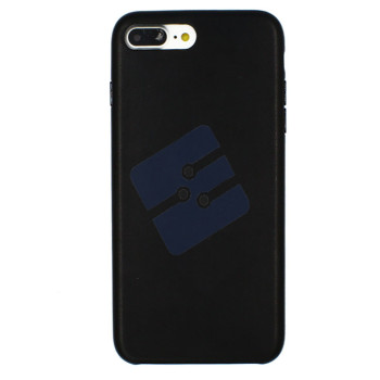 Apple iPhone 7 Plus/iPhone 8 Plus - Leather Case - Black