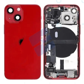 Apple iPhone 13 Mini Vitre Arrière - With Small Parts - Red