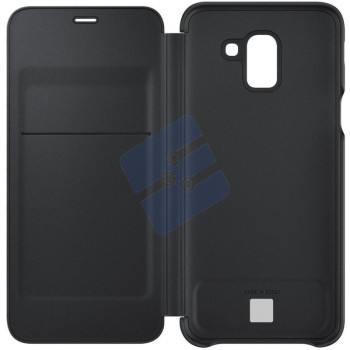 Samsung SM-J600F Galaxy J6 Wallet Cover EF-WJ600CBEGWW - Black