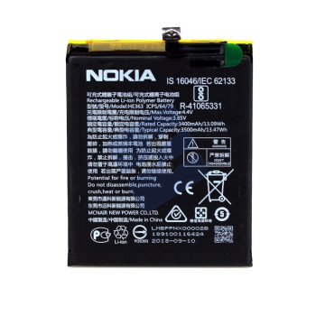 Nokia 3.1 Plus (TA-1104, TA-1115, TA-1118, TA-1125) Batterie HE363 - BPPNX00002B - 3500 mAh