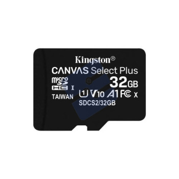 Kingston Carte Micro SD - Incl. Adapter - 32GB