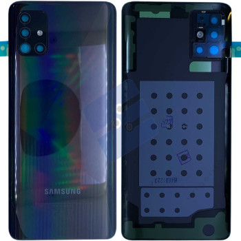 Samsung SM-A515F Galaxy A51 Vitre Arrière + Camera Lens Black