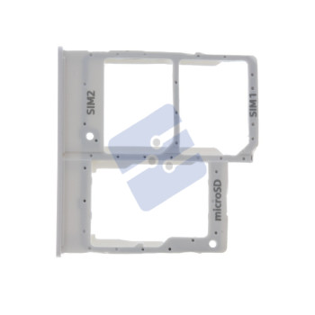 Samsung SM-A202F Galaxy A20e Simcard holder + Memorycard Holder GH98-44377B White
