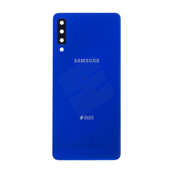Samsung SM-A750F Galaxy A7 2018 Vitre Arrière GH82-17829D Blue