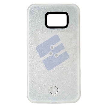 LED Flash - Selfie Case - Samsung Galaxy G930 S7 - White