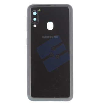 Samsung SM-A202F Galaxy A20e Vitre Arrière - With Camera Lens - Black