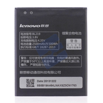 Lenovo A850+/A880/A916/A889/S856 Batterie BL219 - 2500 mAh