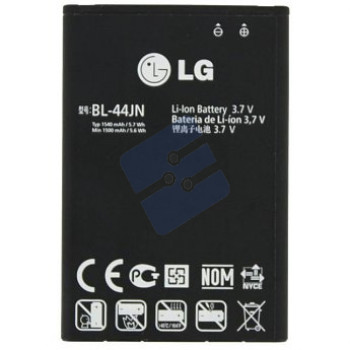 LG Optimus L3 (E400)/Optimus Black (P970)/Optimus L5 (E610)/Optimus Sol (E730)/Optimus Pro (C660) Batterie BL-44JN - 1500 mAh