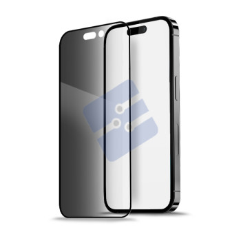Livon iPhone 13/iPhone 13 Pro Verre Trempé - PrivacyShield - Black