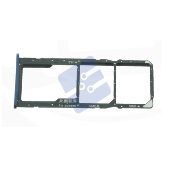Huawei Y7 (2018)/Y7 Prime (2018) (LDN-L21) Simcard holder + Memorycard Holder 97070TGT Blue