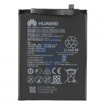 Huawei Mate 10 Lite/P Smart+ (INE-LX1)/P30 Lite (MAR-LX1M)/Nova 2 Plus/Honor 7X (BND-L21) Batterie HB356687ECW - 3340 mAh