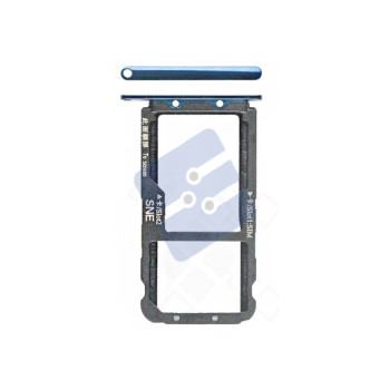 Huawei Mate 20 Lite (SNE-L21) Simcard + Memorycard Holder 51661KAW Blue