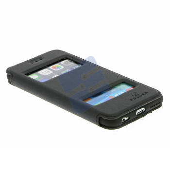 Puloka - iPhone 6(s) plus Etui Rabat Portefeuille - Black