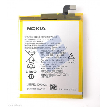 Nokia 2.1 (2018) (TA-1080) Batterie HE341 - 4000 mAh