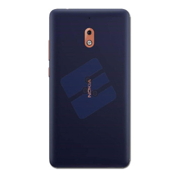 Nokia 2.1 (2018) (TA-1080) Vitre Arrière MEE2M01025A Blue Copper