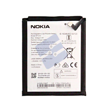 Nokia 3.2 (TA-1154, TA-1156; TA-1159, TA-1161, TA-1164)/2.3 (TA-1206, TA-1211) Batterie - 712601009491 - WT240 4000 mAh