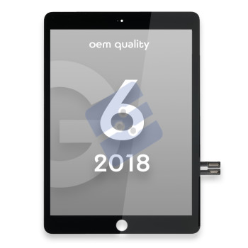 Apple iPad 6 (2018) Tactile OEM Quality - Black