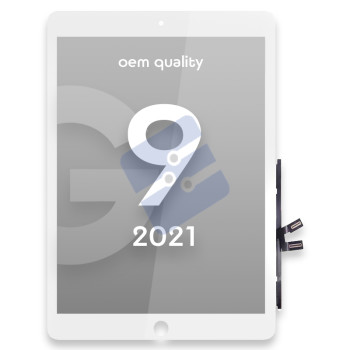 Apple iPad 9 (10.2) - 2021 Tactile - OEM Quality - White