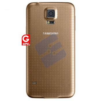 Samsung G900F Galaxy S5 Vitre Arrière GH98-32016D Gold