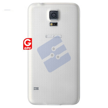 Samsung G900F Galaxy S5 Vitre Arrière GH98-32016A White