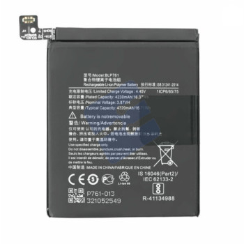 OnePlus 8 (IN2013) Batterie - BLP761 - 4510 mAh